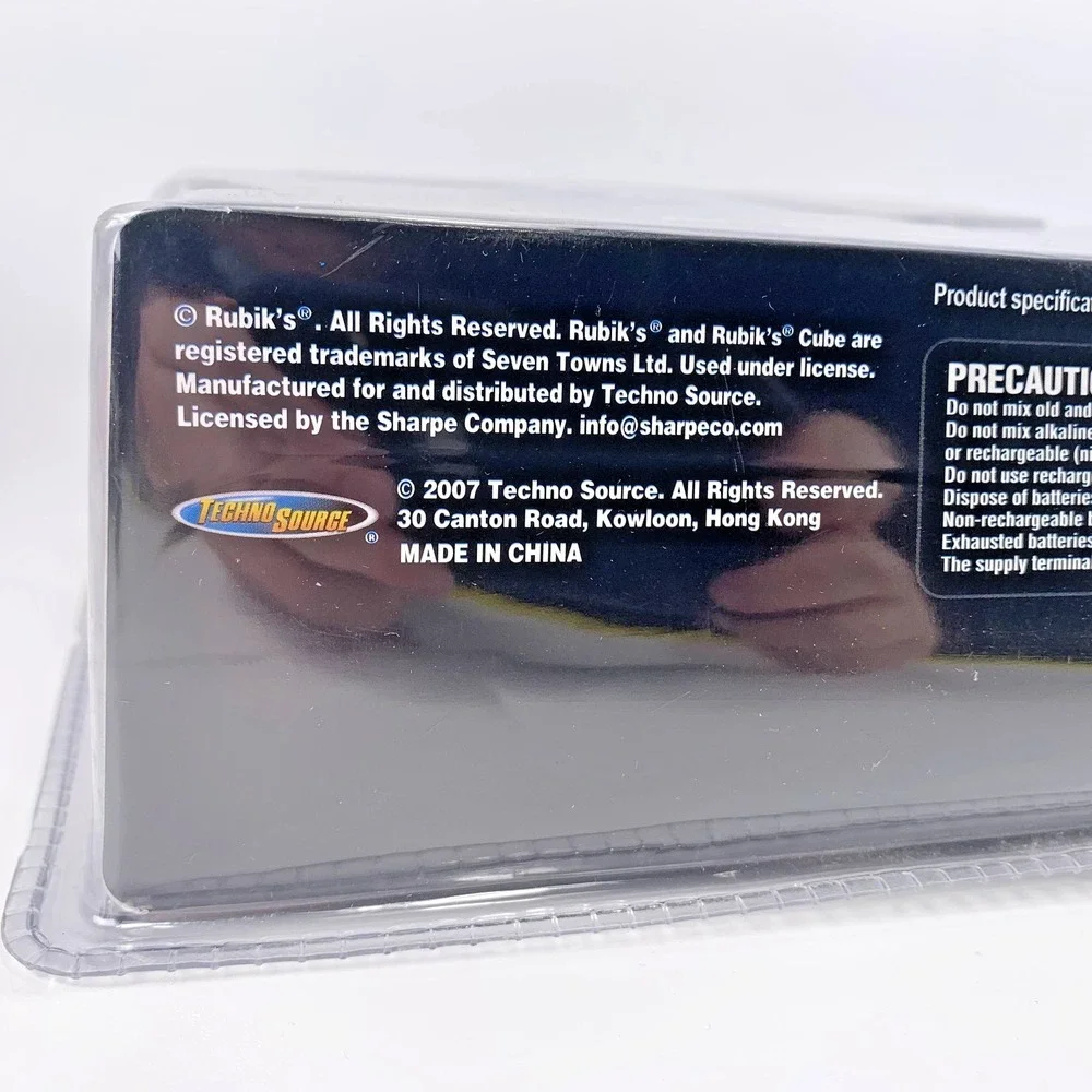 Rubik's Revolution With Micro Edition Electronic Keychain Game New In‎ Box 2007