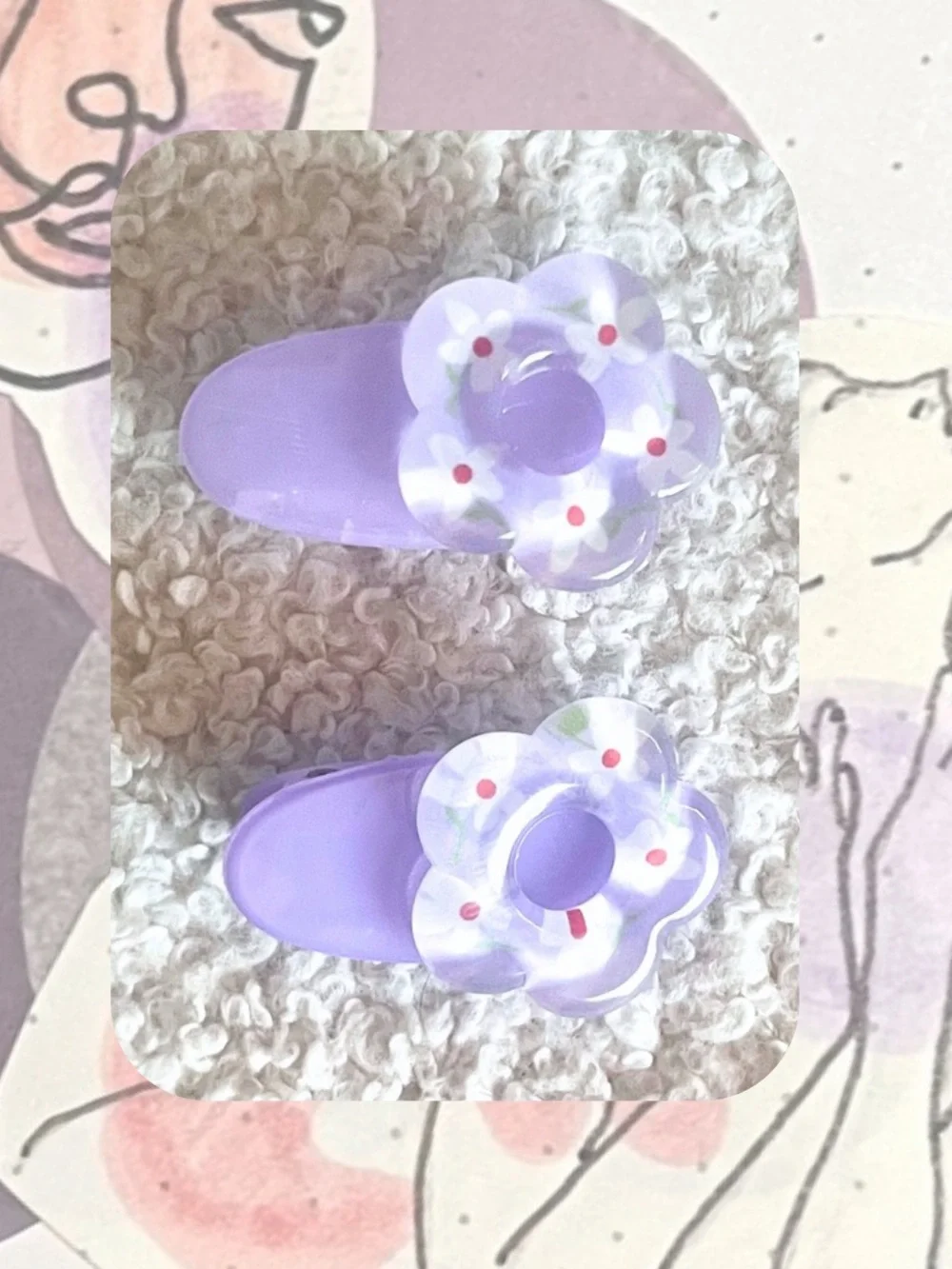 Miniso cute lavender