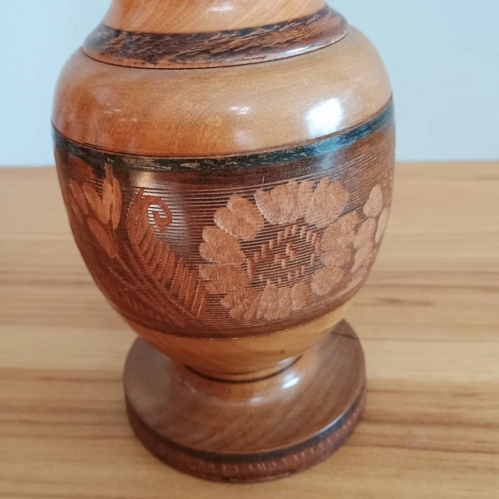 Handmade vase does
