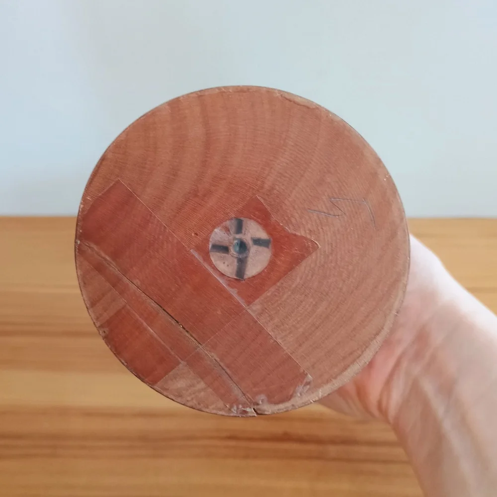 Handmade vase does