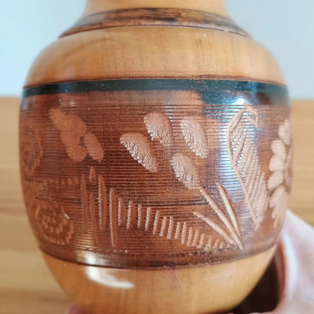 Handmade vase does