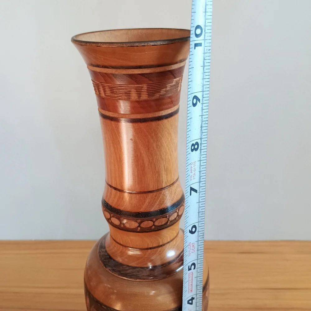 Handmade vase does