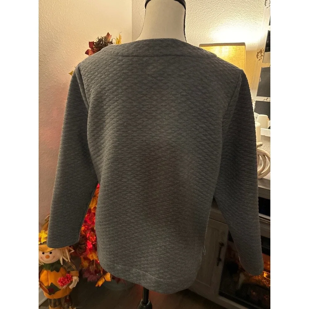 croft & barrow women gray