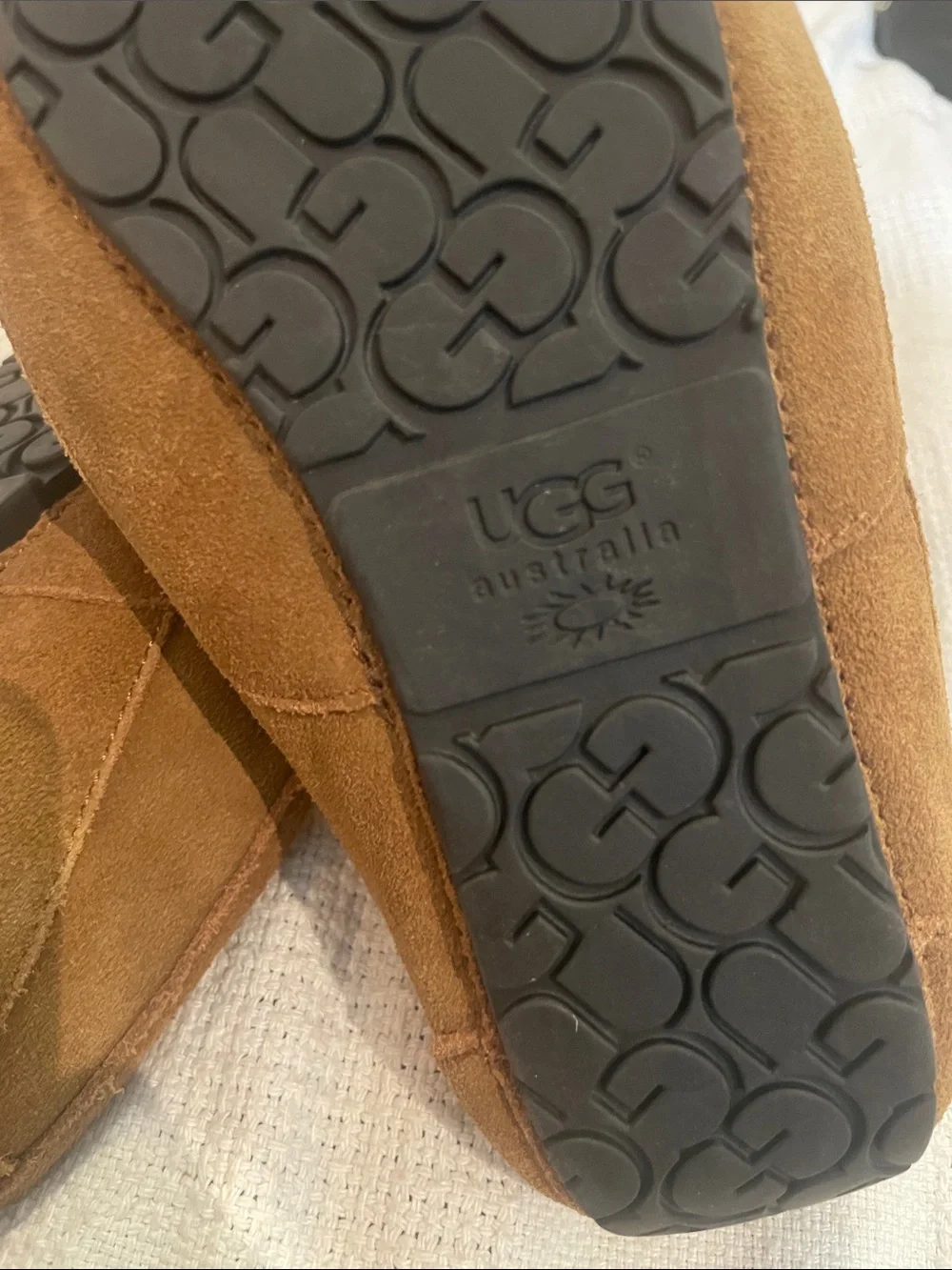 UGG cream plush youth