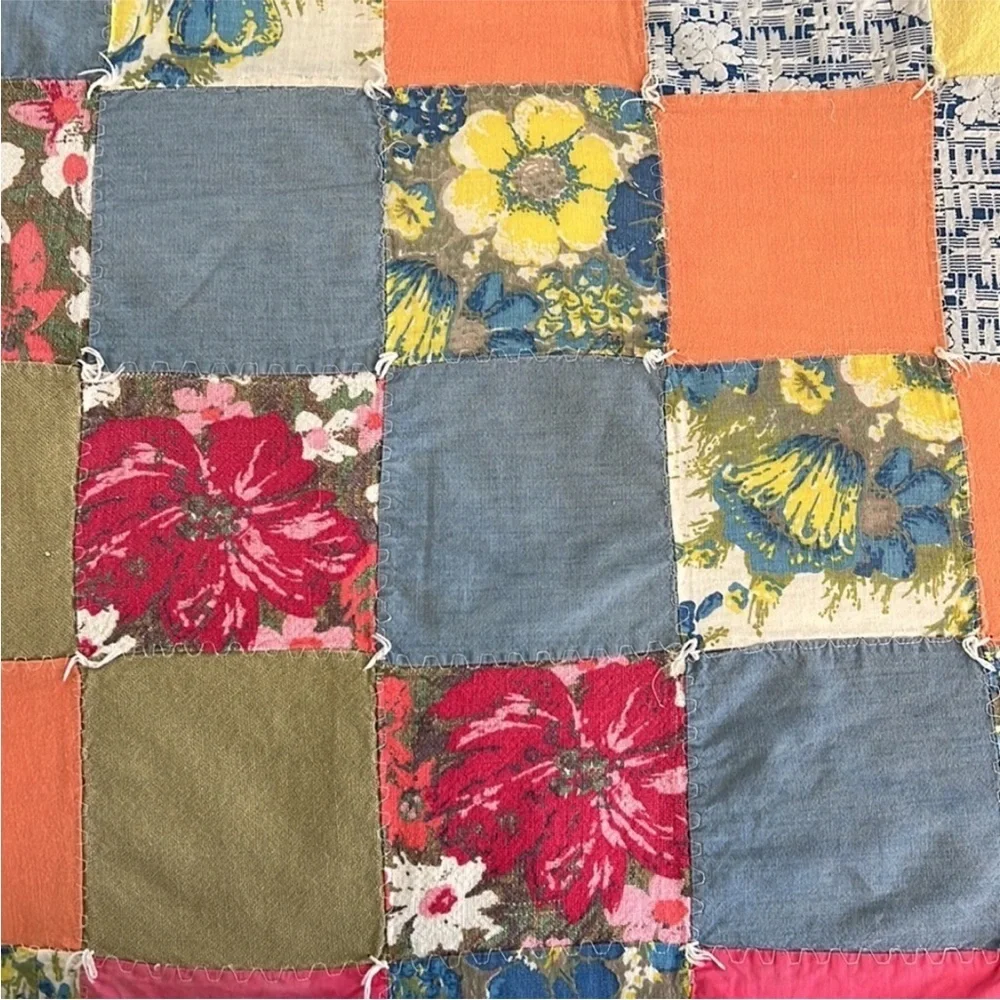 Hand Crafted vintage patchwork