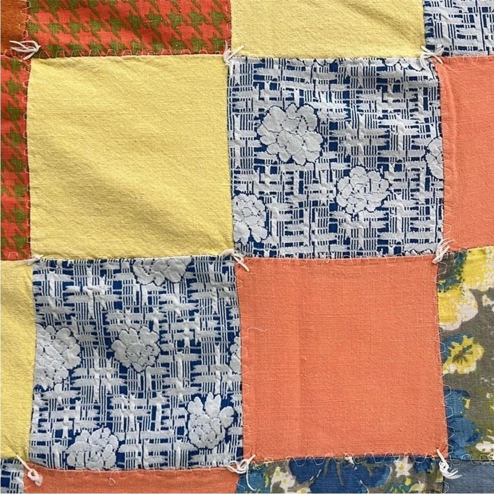Hand Crafted vintage patchwork