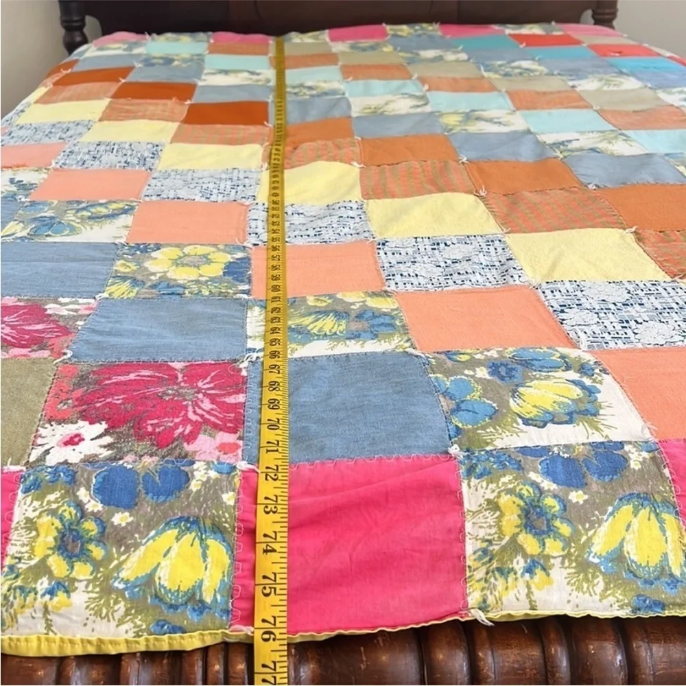 Hand Crafted vintage patchwork