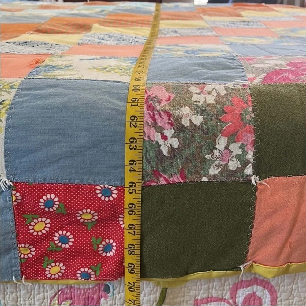 Hand Crafted vintage patchwork