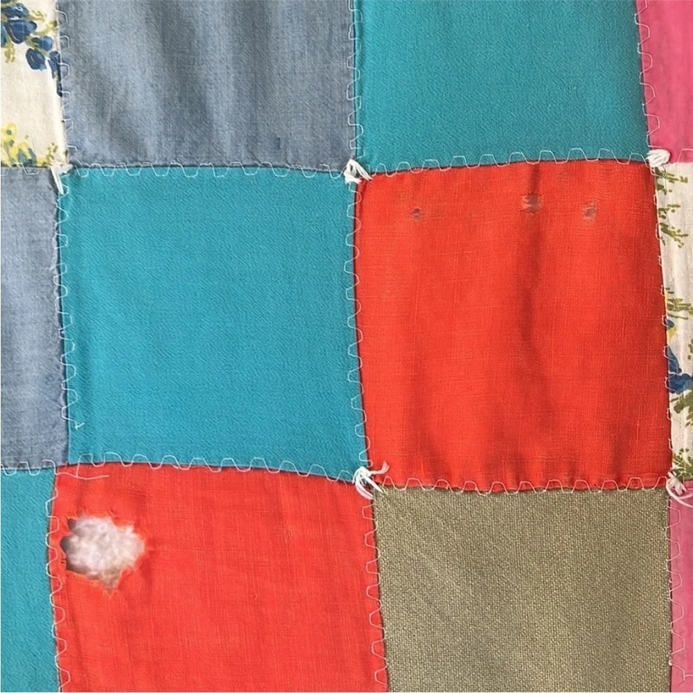 Hand Crafted vintage patchwork
