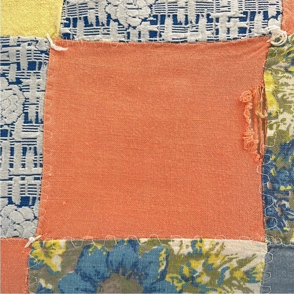 Hand Crafted vintage patchwork