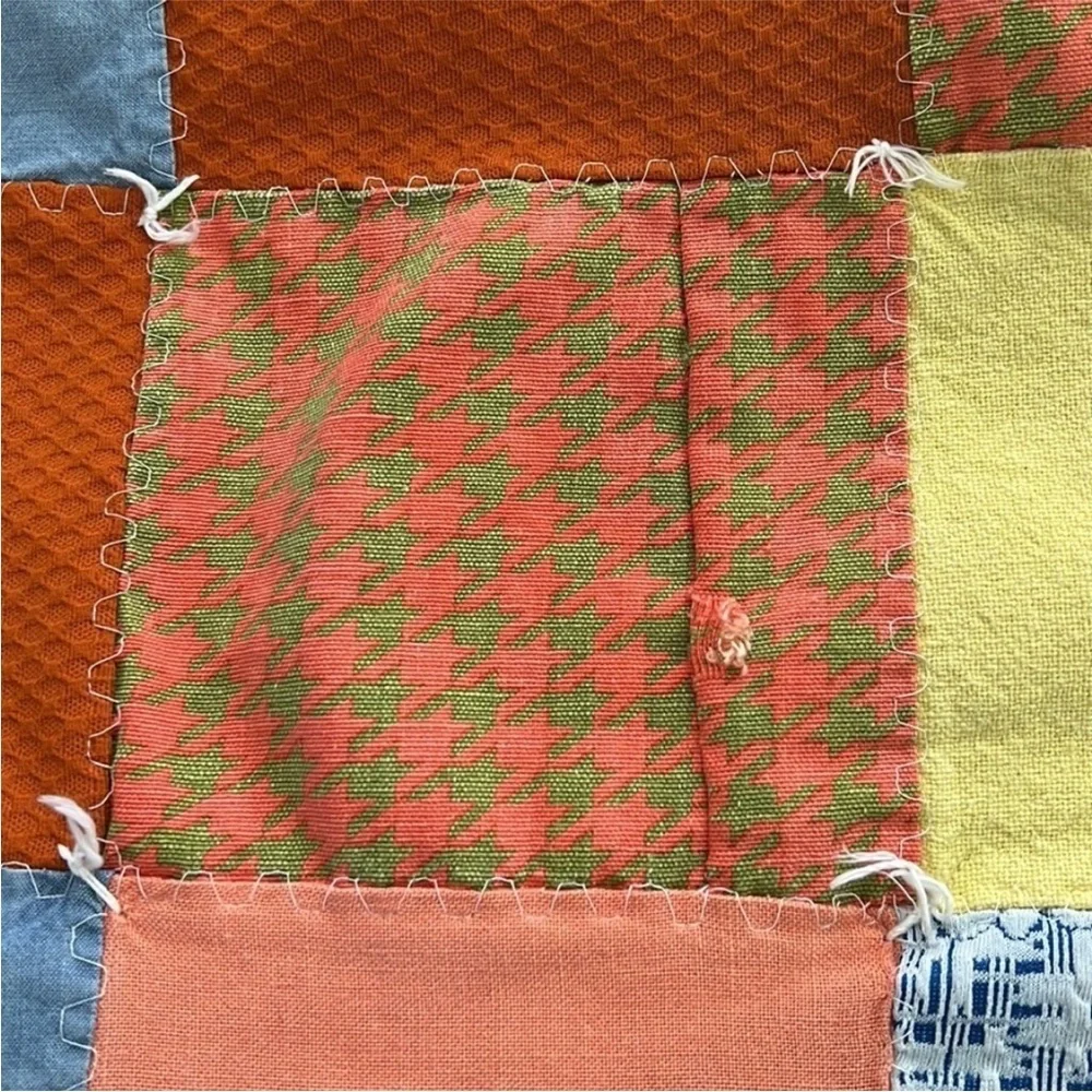 Hand Crafted vintage patchwork