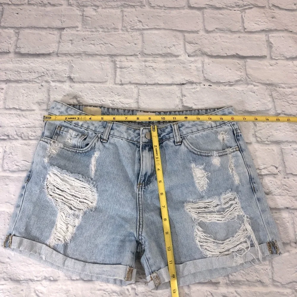 Zara distressed denim