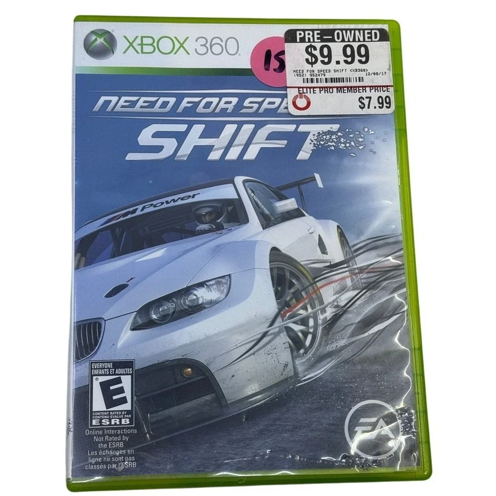 Item: Need for Speed:‎ Shift for Xbox 360, Complete Case, Manual, Disc