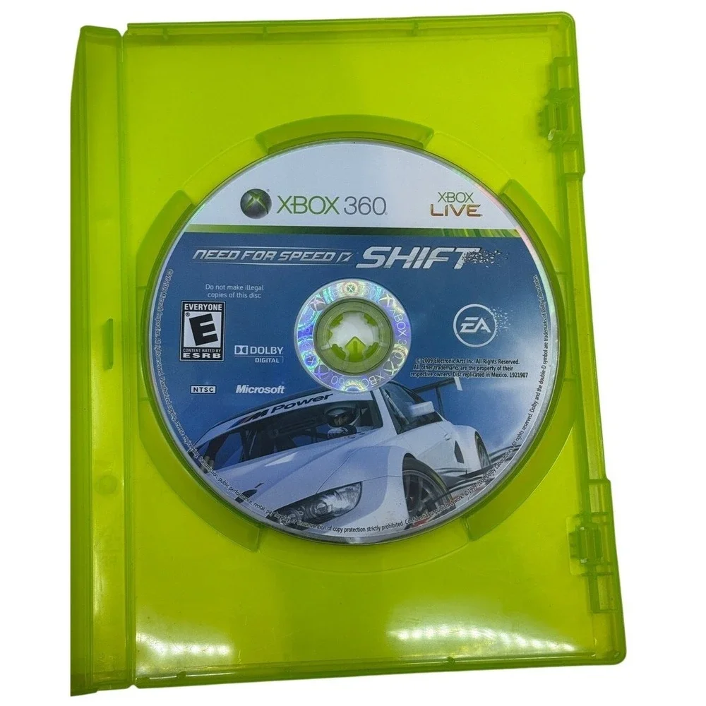 Item: Need for Speed:‎ Shift for Xbox 360, Complete Case, Manual, Disc