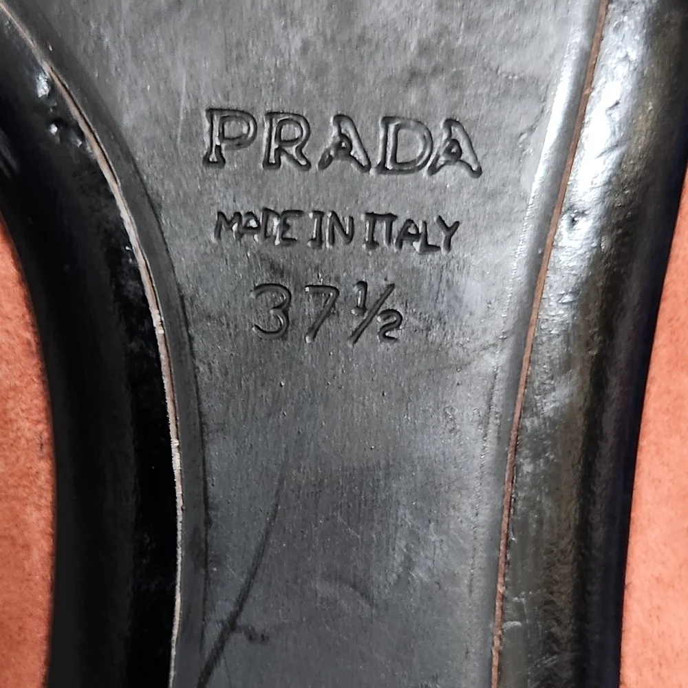 Prada vintage suede