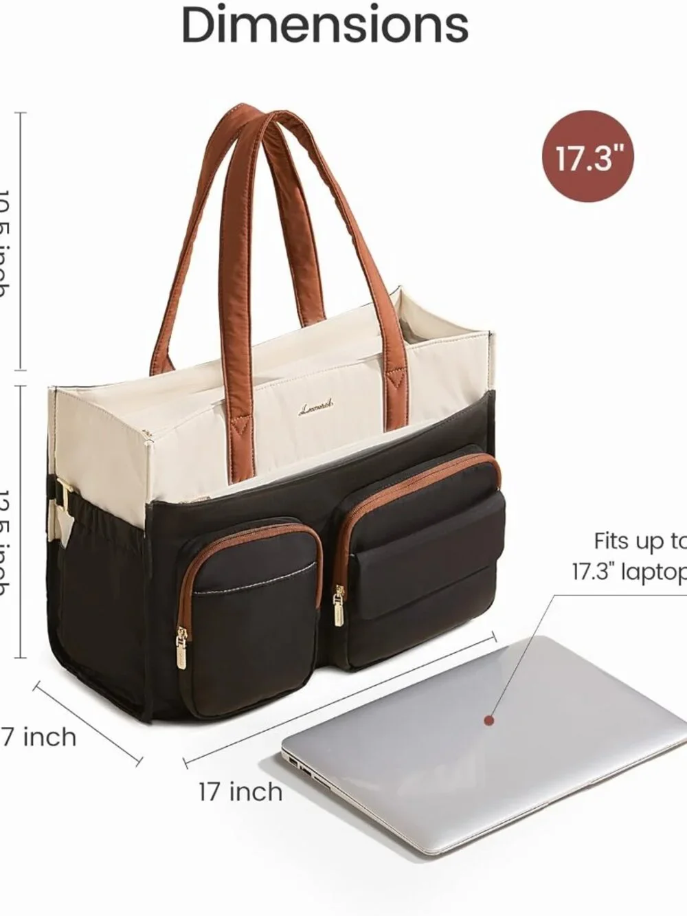 Ultimate Women's Work & Travel Tote: Organized, Durable & Versatile
