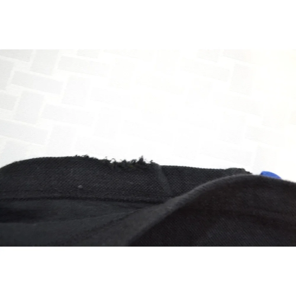 Polo Ralph Lauren Men's Black Cotton Track Pants, Made in Hong Kong , Size Large
