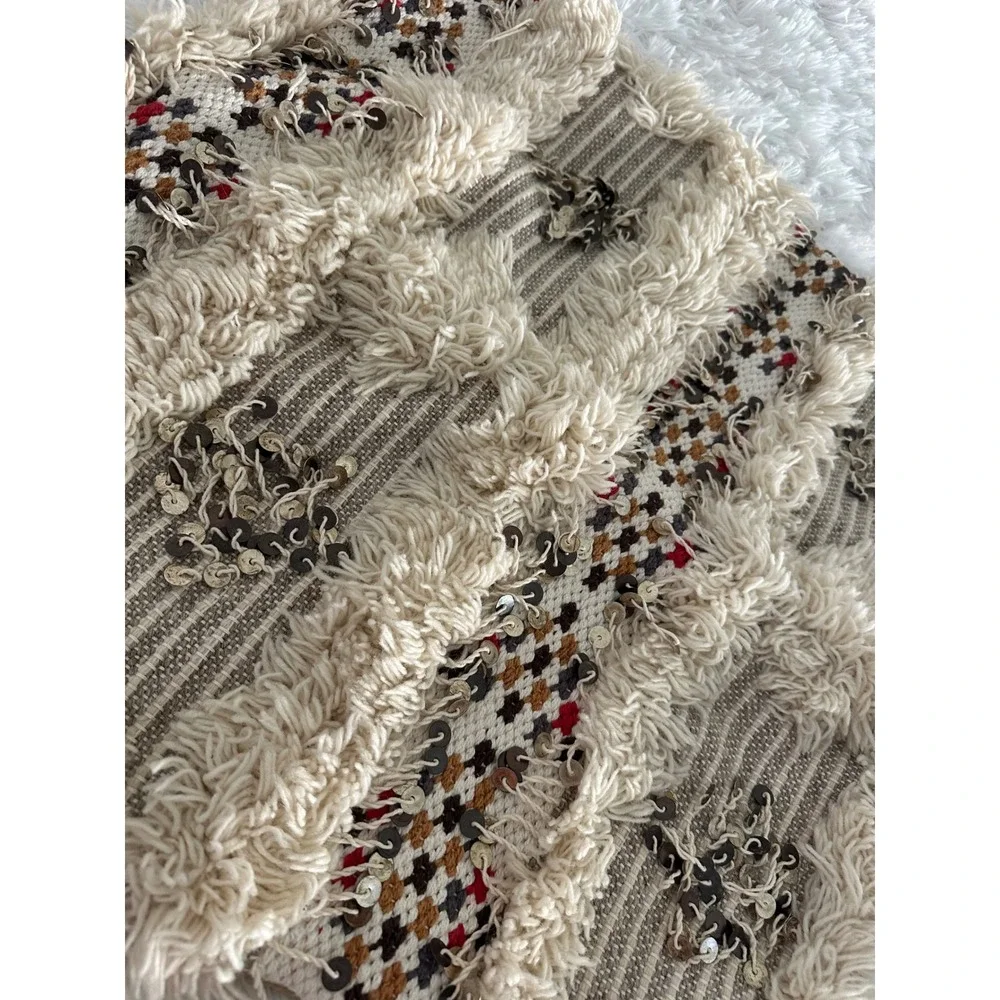 Pottery Barn Morroccan Wool Blend Pillow Case Cover 24