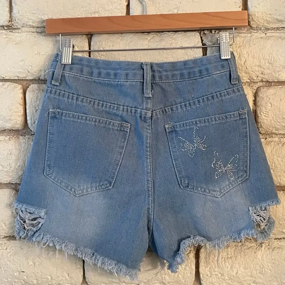 Jessica Jeans cute distressed