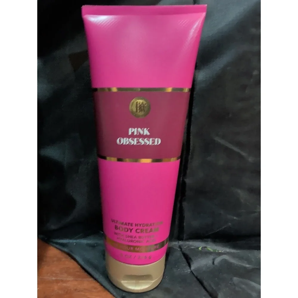 Bath &‎ Body Works PINK OBSESSED Ultimate Hydration Body Cream 8oz.