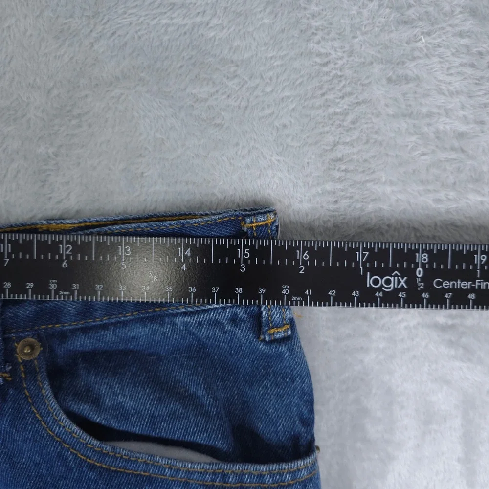 Real Ranch Premium Jeans Mens 33x36‎ Blue Cotton Denim Straight Leg Workwear