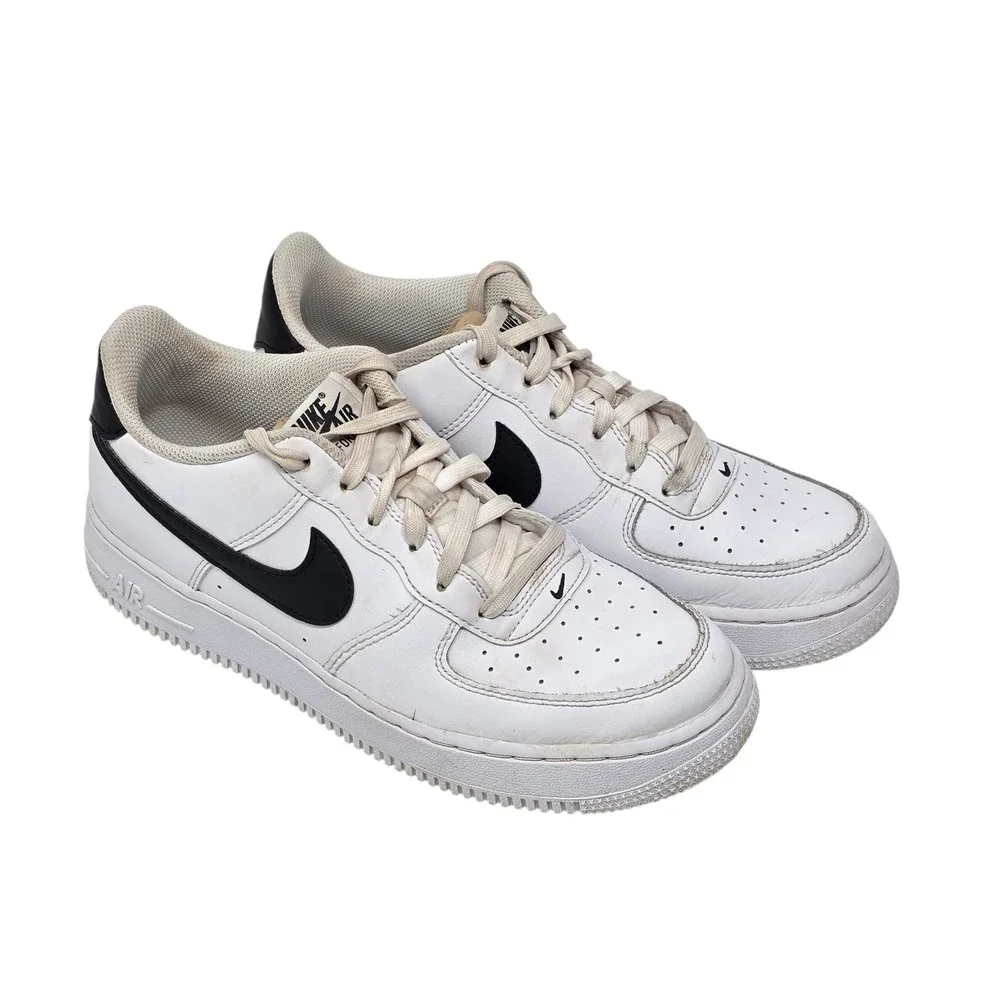 Nike Air Force 1 Low‎ White Black Big Kids Shoes FV5948 101 Size 7Y
