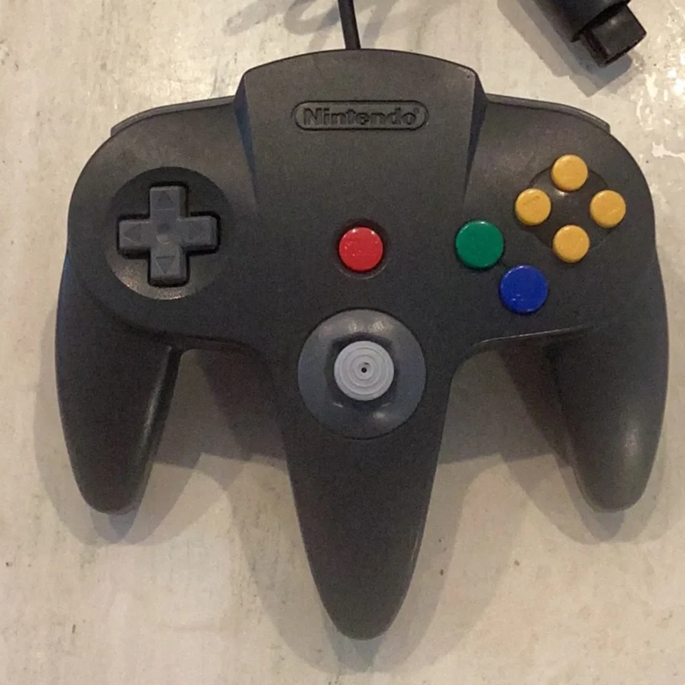 Nintendo 64 Controller Tight Stick OEM N64 Black