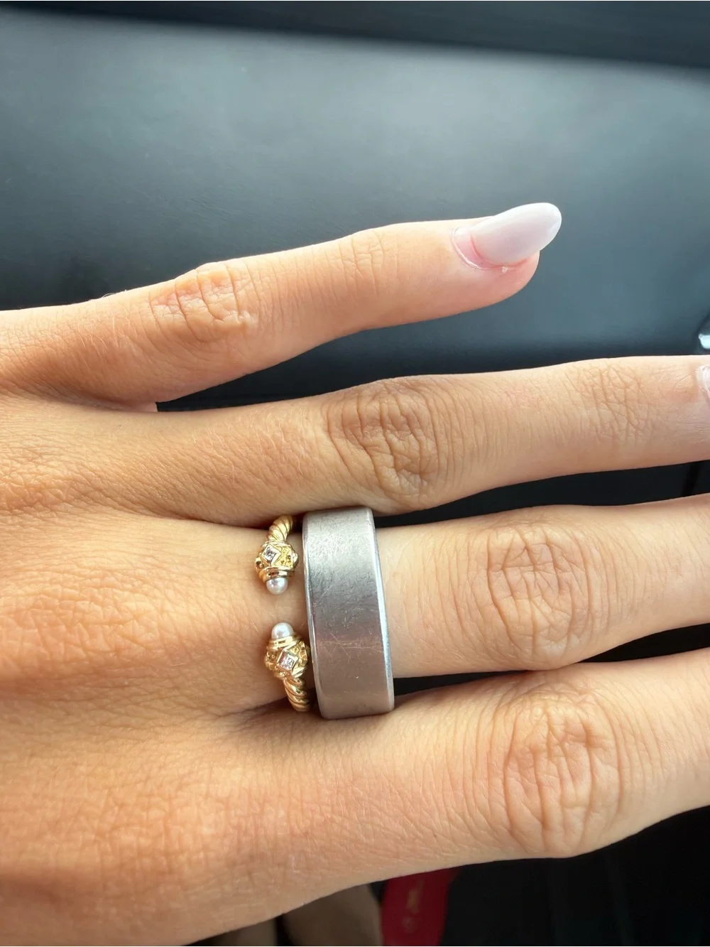 Oura silver wearable