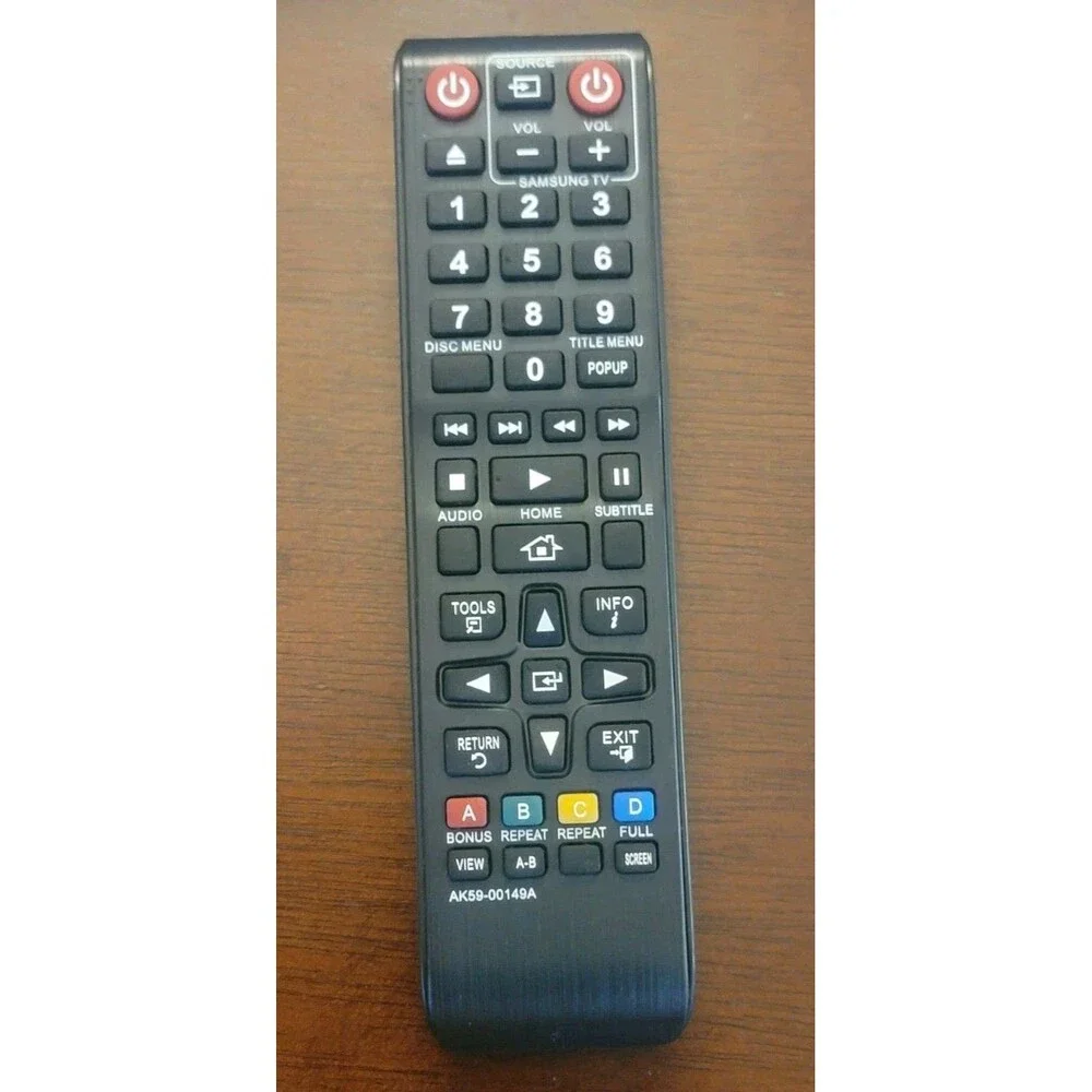 Samsung player remote tested