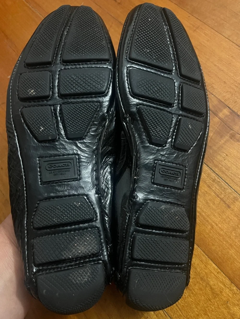 Coach sleek patent