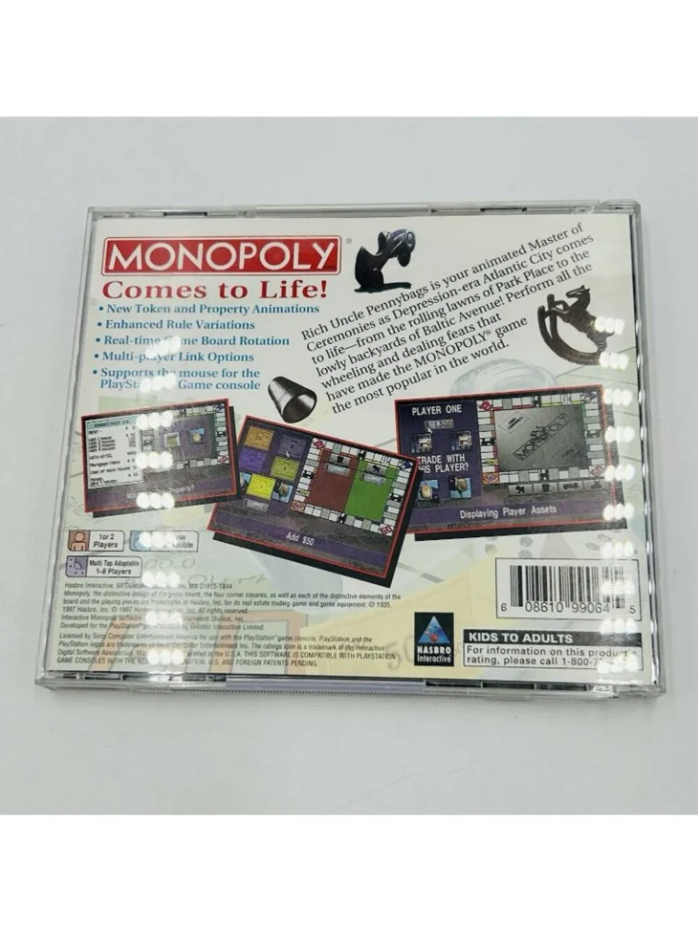Sony monopoly black