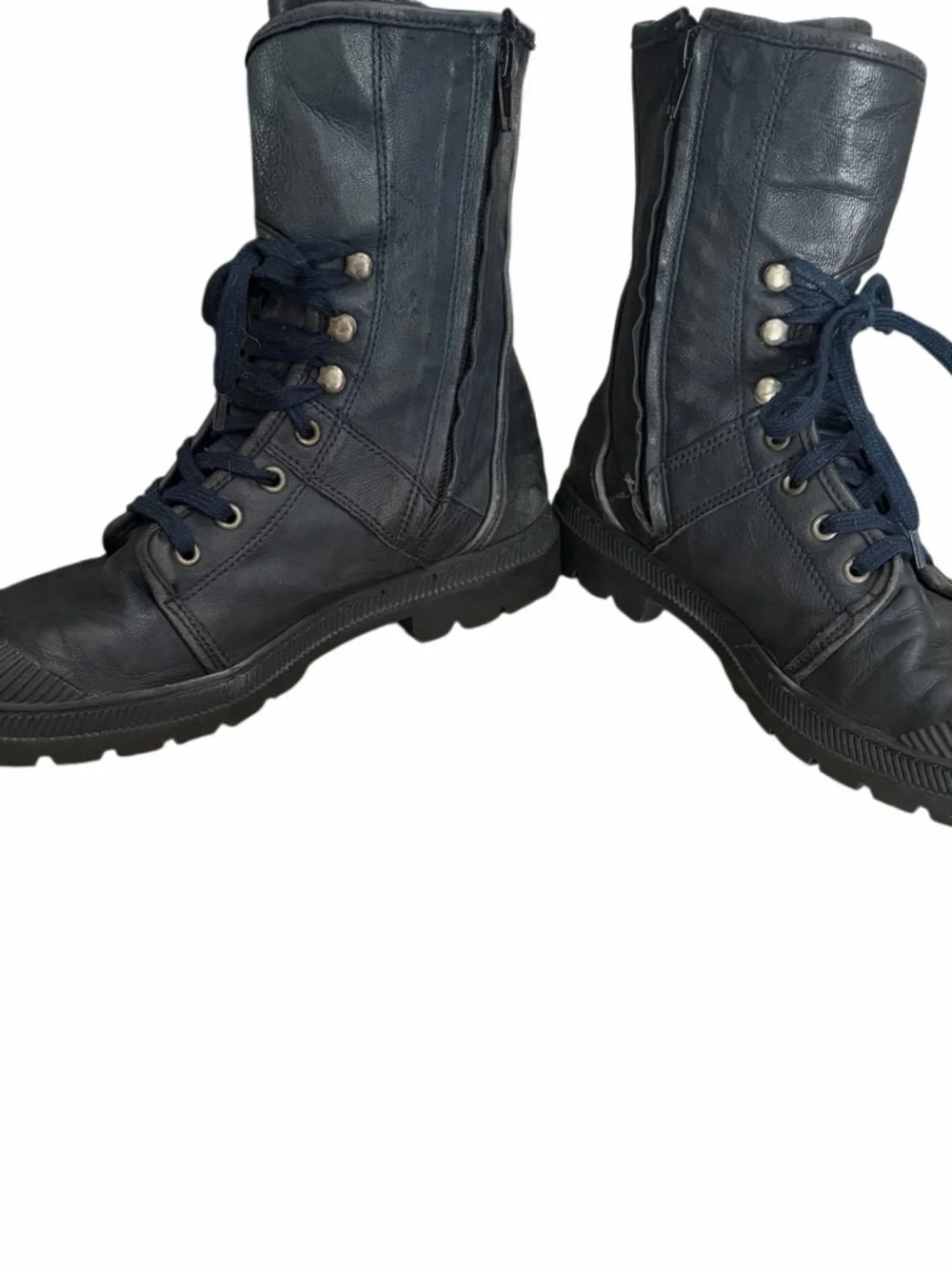 Pataugas black leather