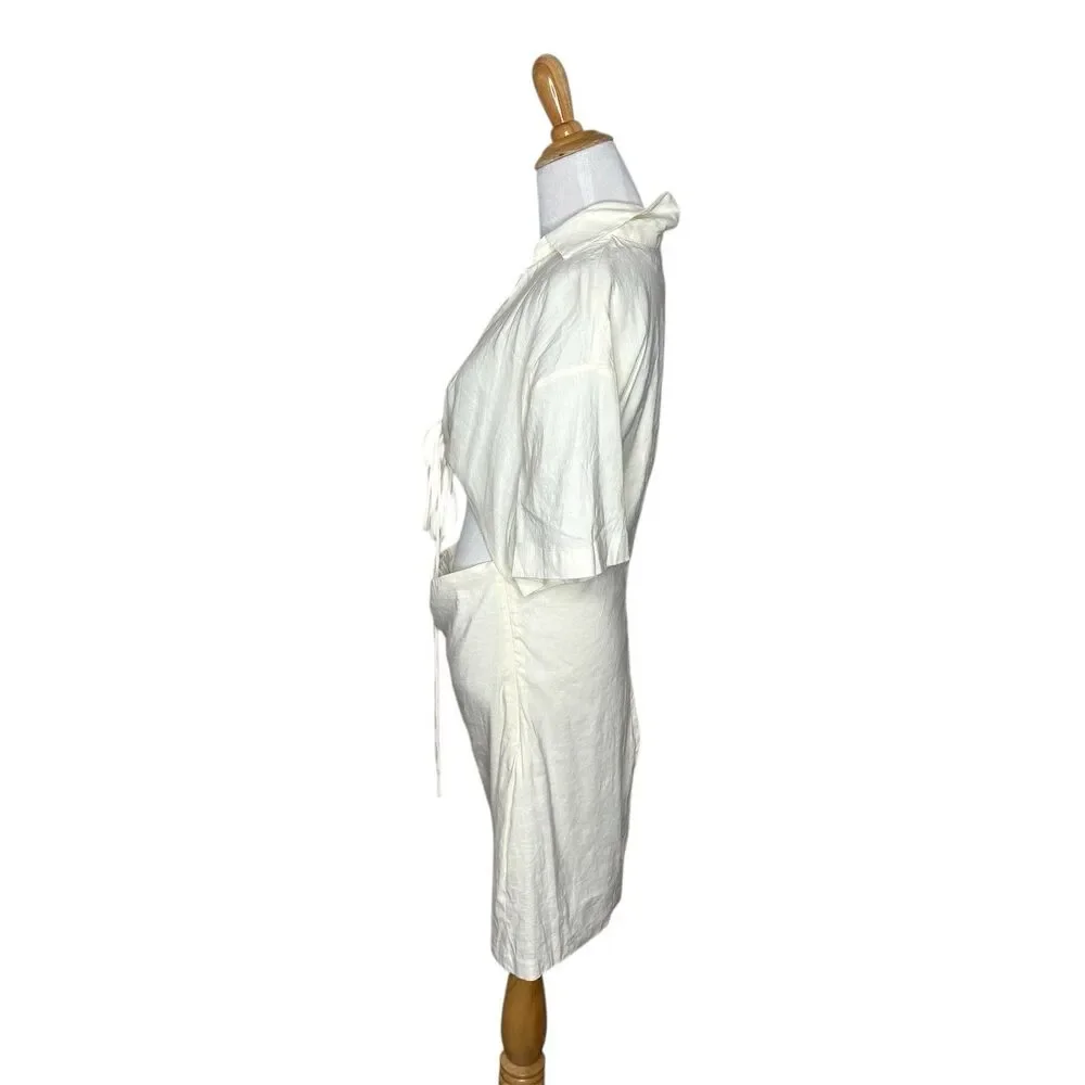 Zara white mini