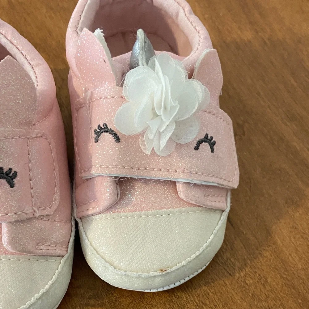 Free w/bundle: Carter’s Pink Unicorn Kids Shoes