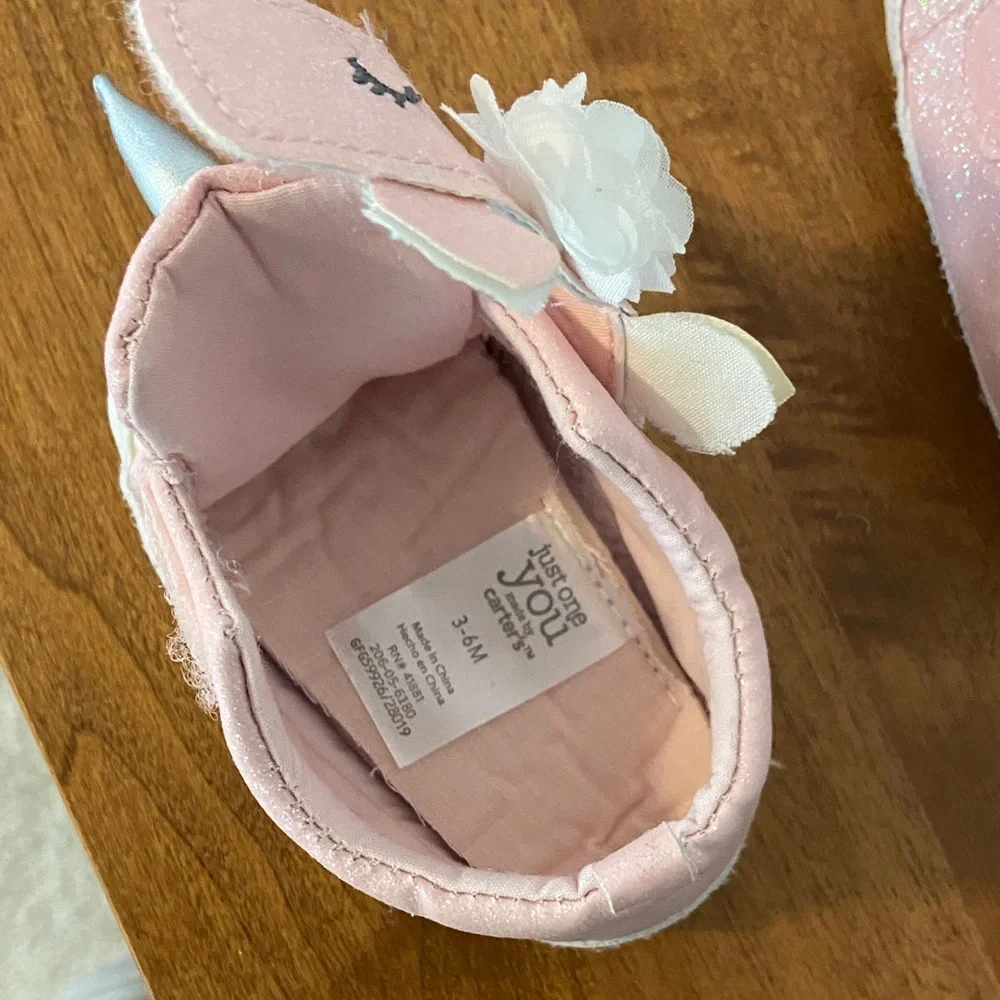 Free w/bundle: Carter’s Pink Unicorn Kids Shoes