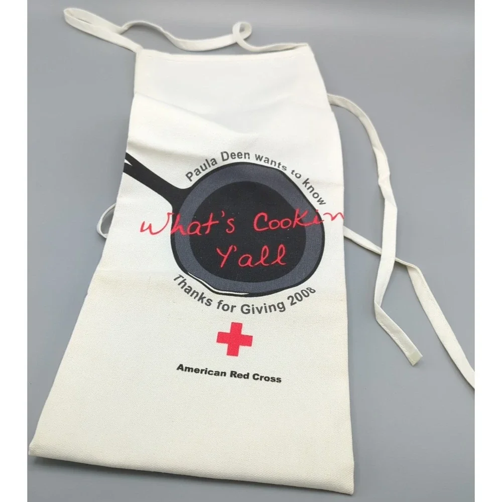 Paula‎ Deen Apron Red Cross 2008 Giveaway 