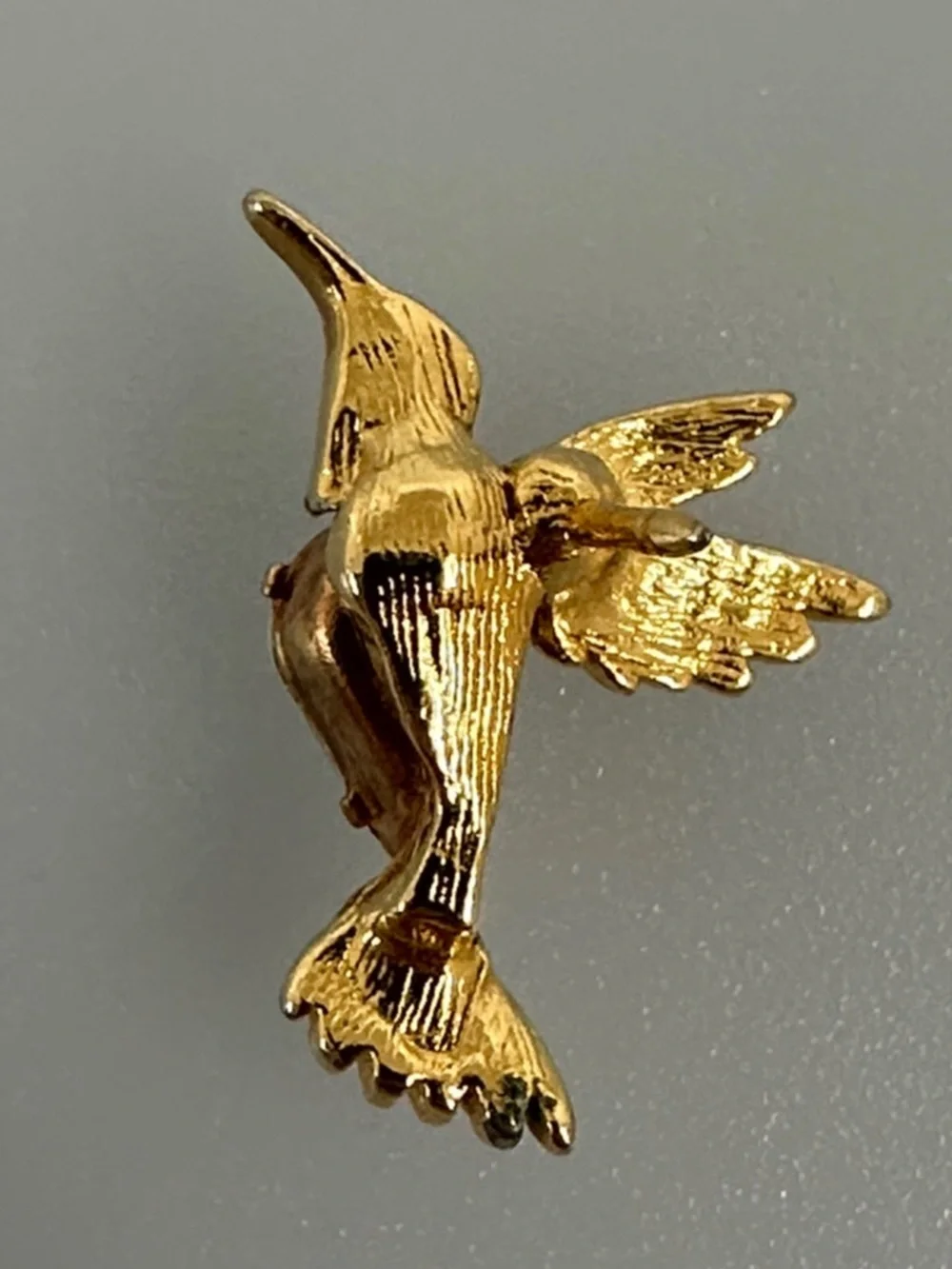Vintage delicate hummingbird