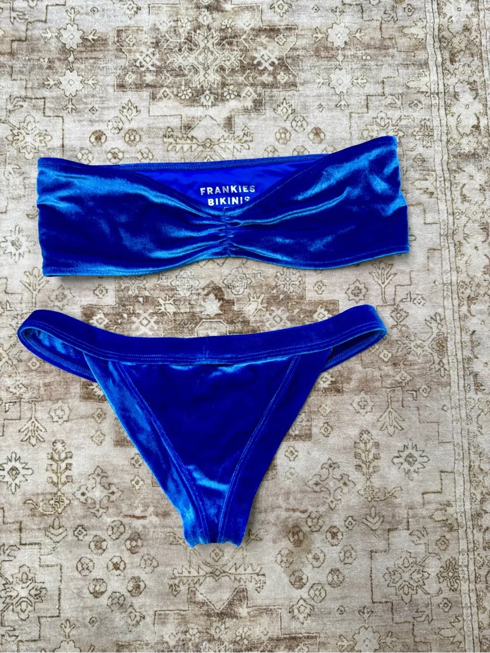 Frankies Bikinis unpadded ruched