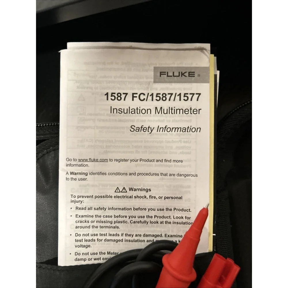 Fluke 1587 fc