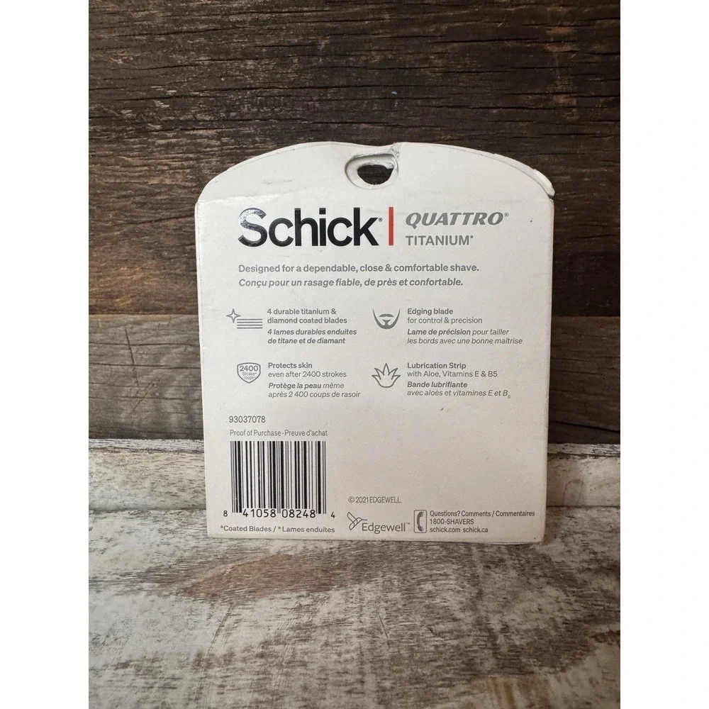 Schick replacement razor