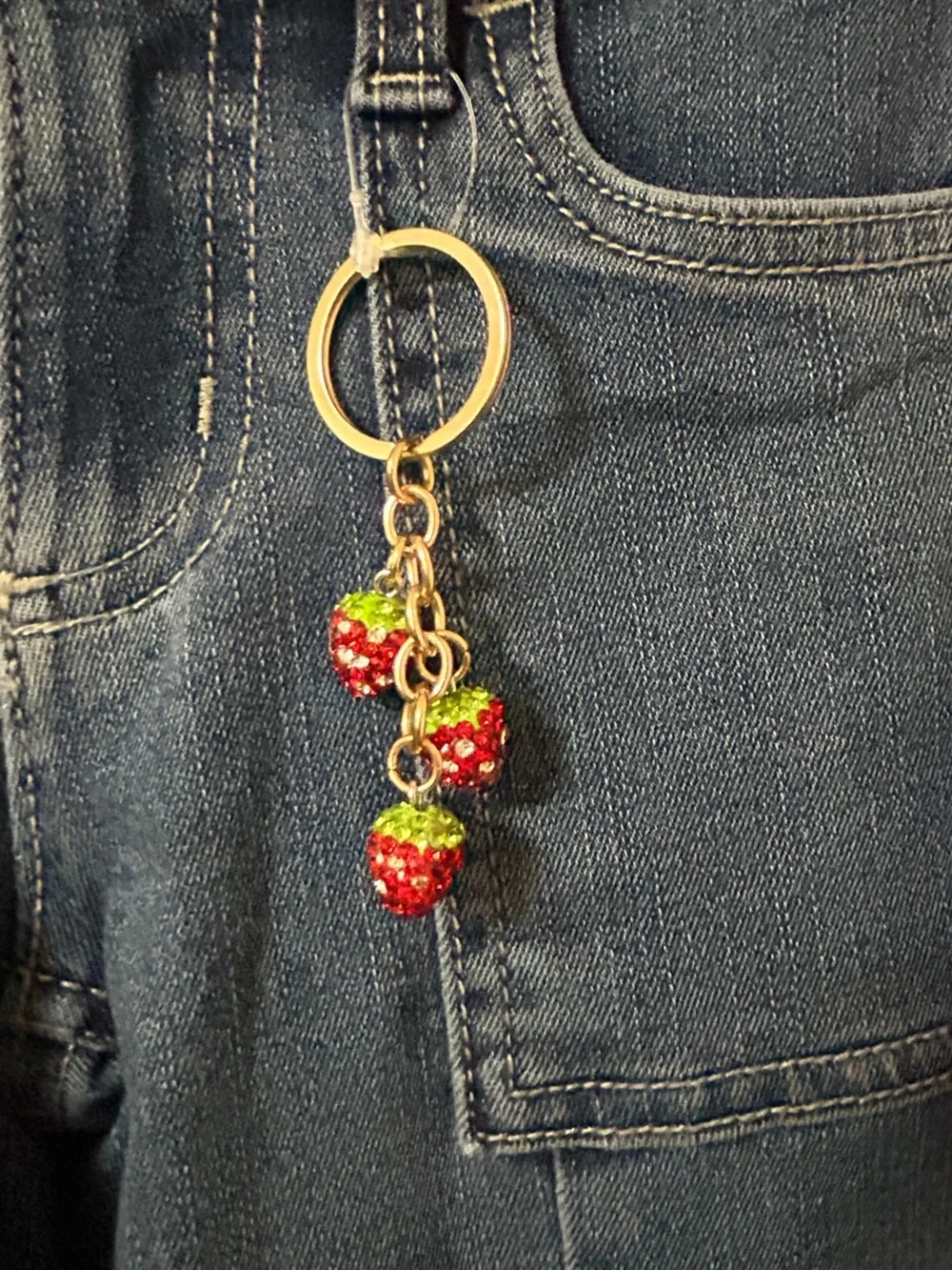 Justice Girl's Cargo Flare w/ Keychain
