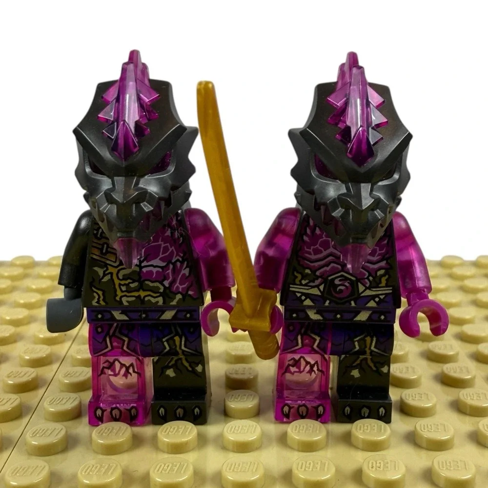 (2)‎ LEGO Vengestone Warrior Crystalized Ninjago Ninja 71775 71772 Minifigure