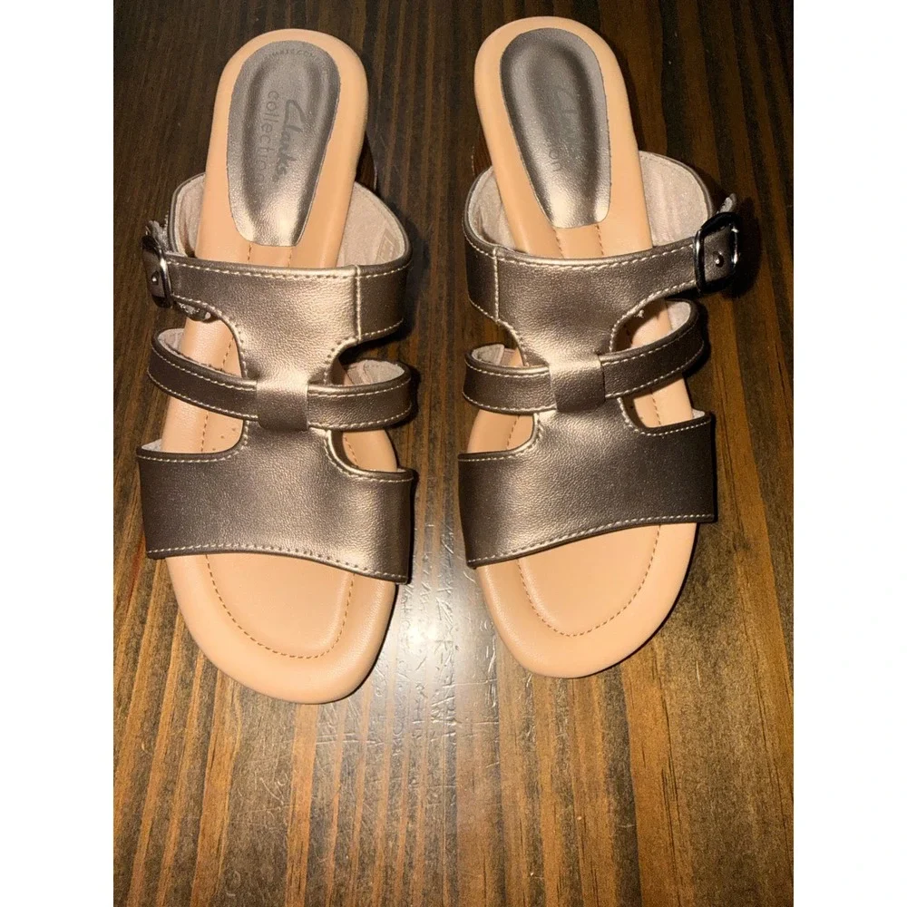 Clarks collection metallic