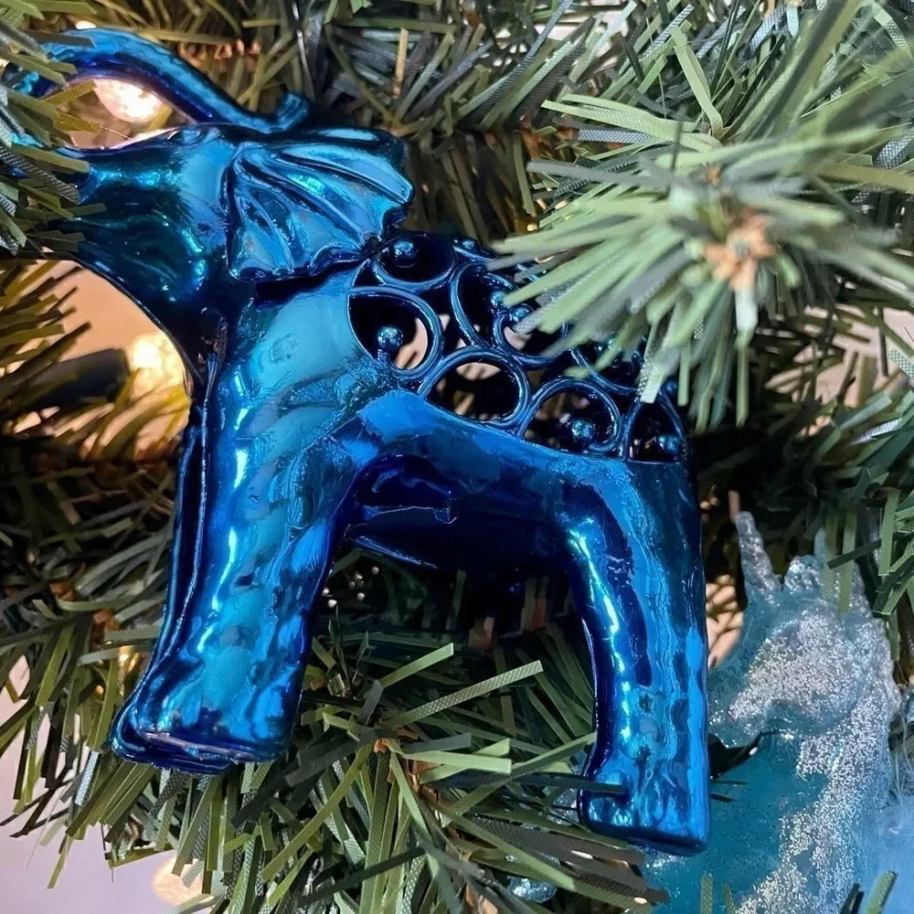 Handmade by KAT blue unicorn