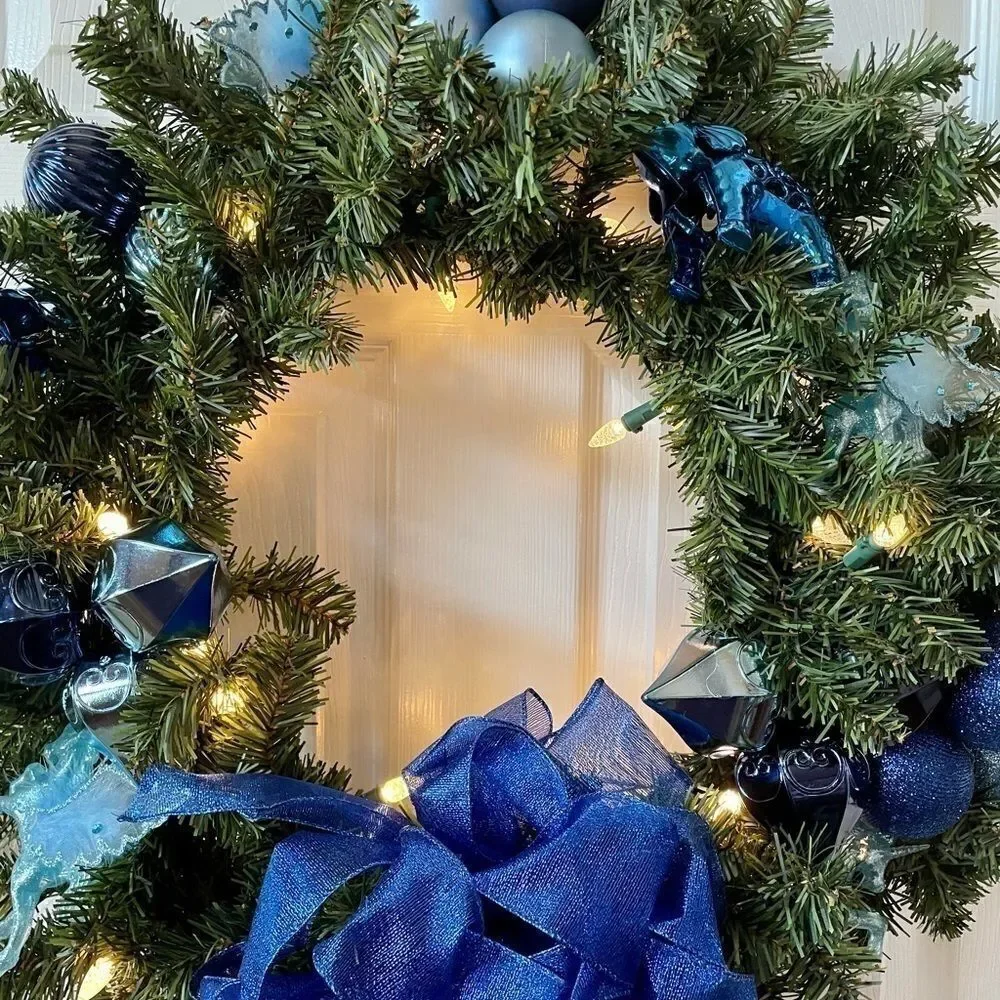 Handmade by KAT blue unicorn