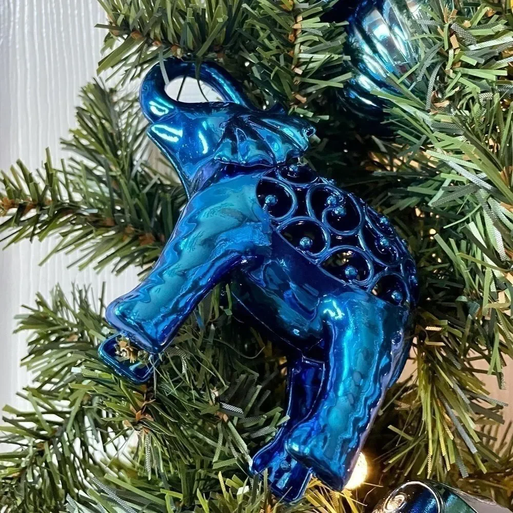 Handmade by KAT blue unicorn