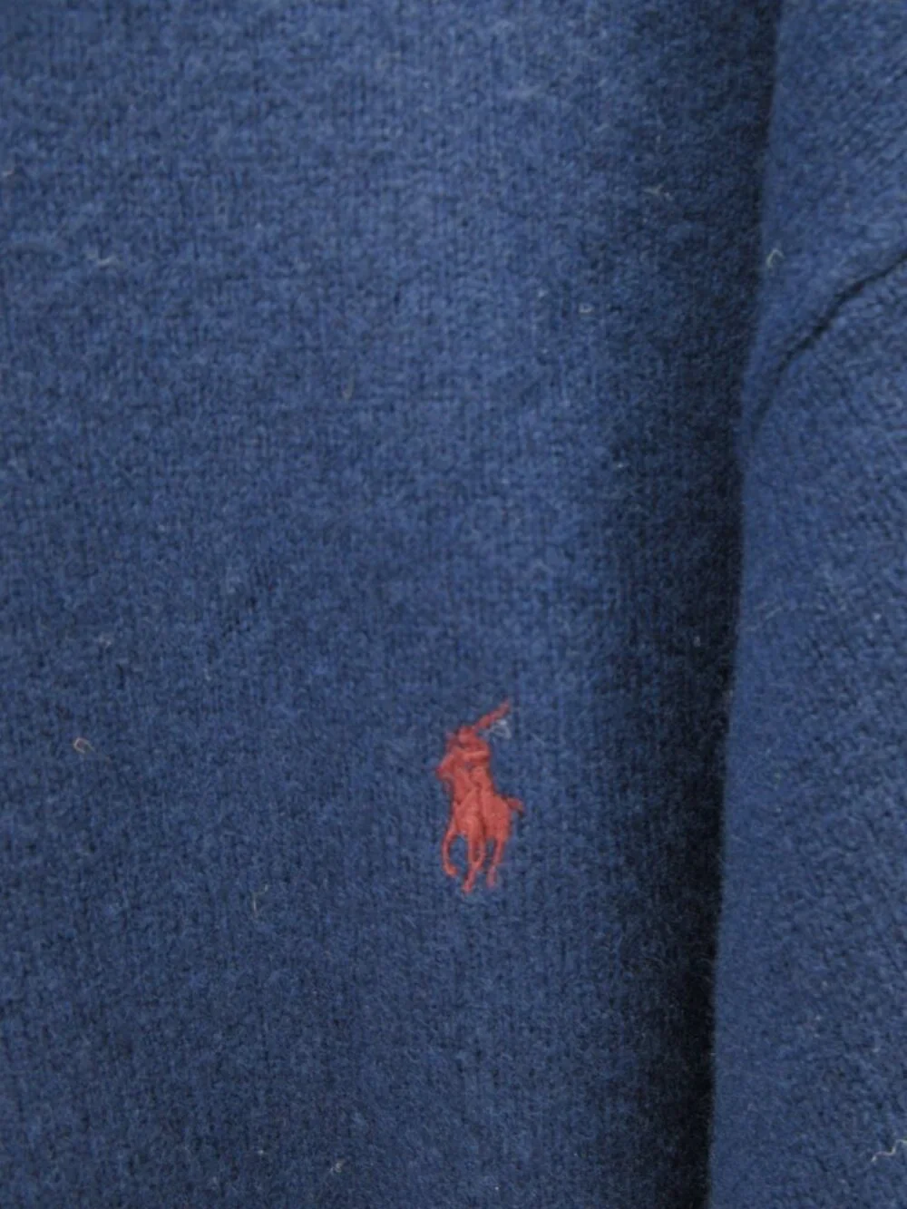 VINTAGE Ralph Lauren Polo Sweater XXL Lambs Wool Polo Red Pony Preppy