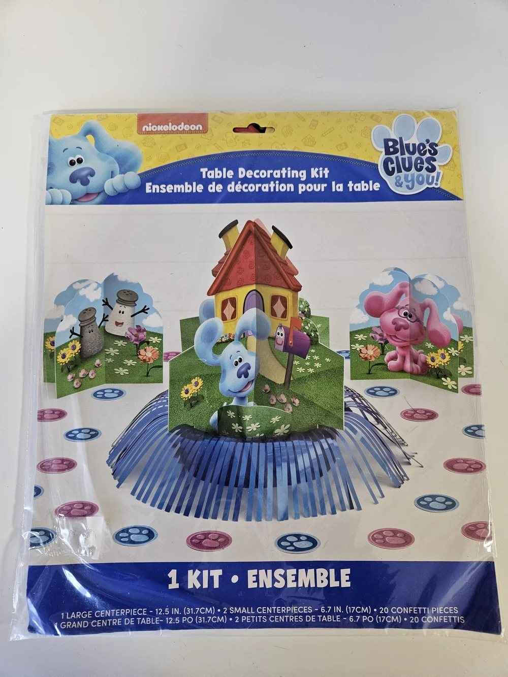 NEW Blue's Clues & You Table Decorating Kit Birthday Party Supplies Decorations