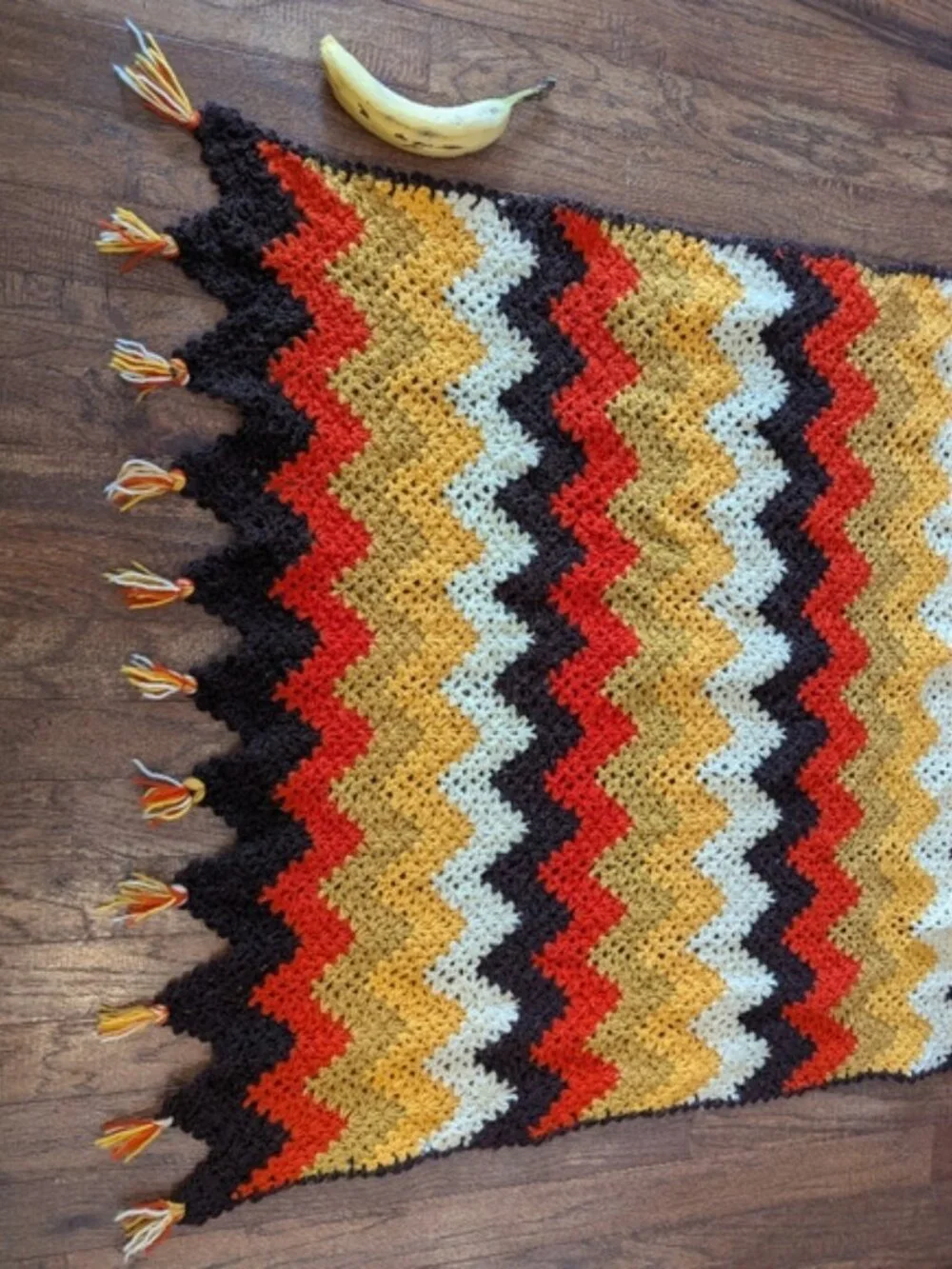 Hand Crafted vintage chevron