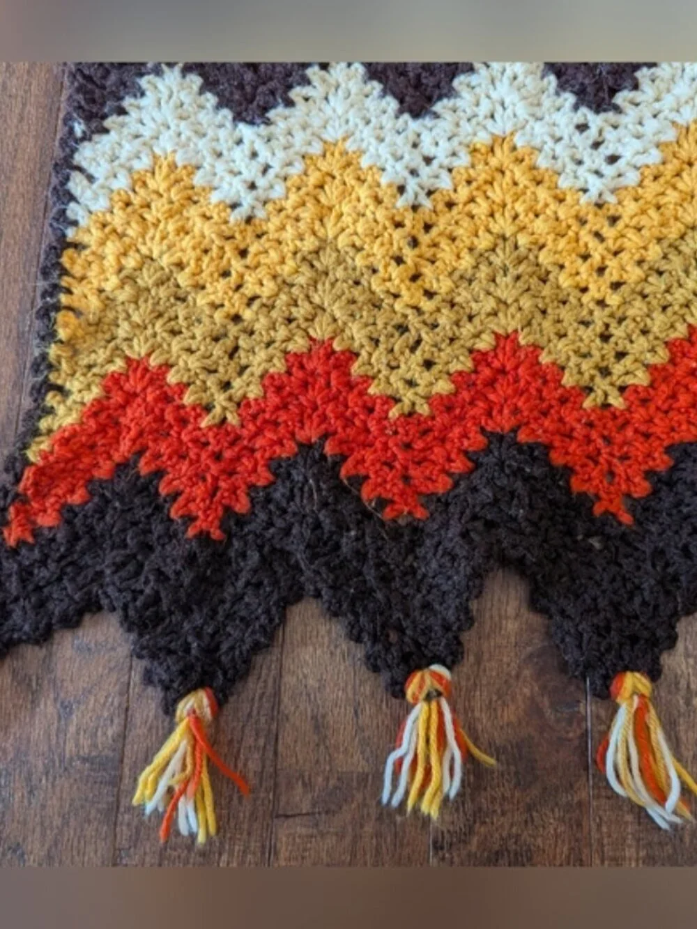 Hand Crafted vintage chevron
